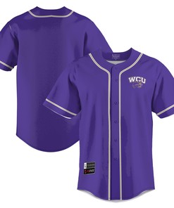 Western Carolina Catamounts Baseball Jersey - Purple Ncaa