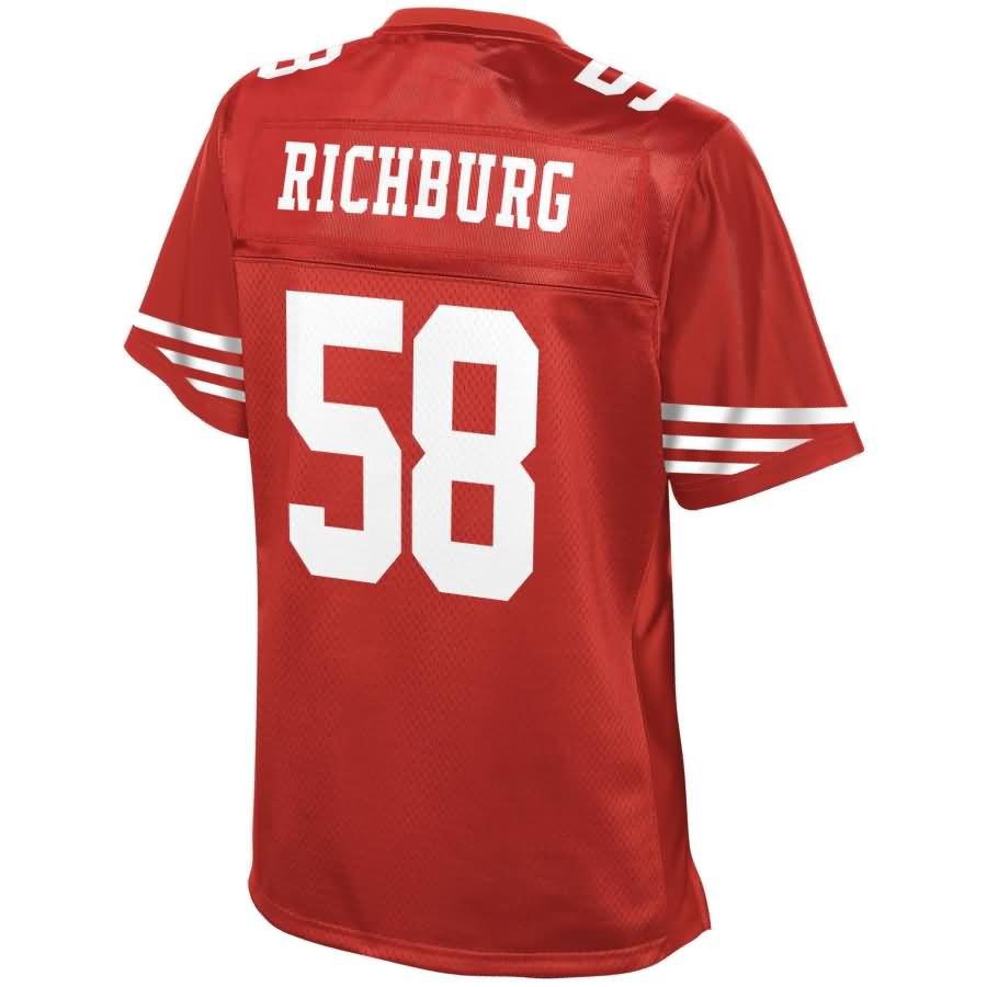 Weston Richburg San Francisco 49ers Nfl Pro Line Womens Team Color Player Jersey - Scarlet