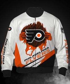 White Philadelphia Flyers Jacket Print 3D
