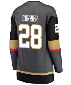 William Carrier Vegas Golden Knights Women's Breakaway Player Jersey - Black