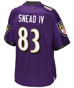 Willie Snead Baltimore Ravens Nfl Pro Line Player Jersey - Purple