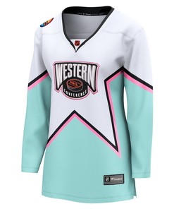 Women's 2023 NHL All-Star Game Western Conference Breakaway Jersey - White