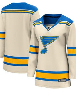 Women's Cream St. Louis Blues 2022 Winter Classic Breakaway Jersey Jersey