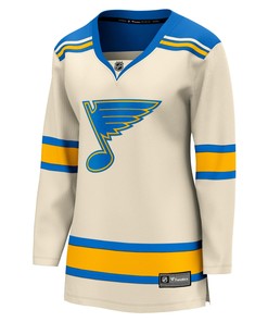 Women's Cream St. Louis Blues 2022 Winter Classic Breakaway Jersey Jersey