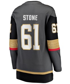 Women's Mark Stone Gray Vegas Golden Knights Home Premier Breakaway Player Jersey Jersey