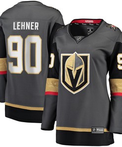 Women's Robin Lehner Gray Vegas Golden Knights Breakaway Home Player Jersey Jersey