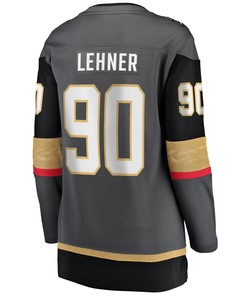 Women's Robin Lehner Gray Vegas Golden Knights Breakaway Home Player Jersey Jersey