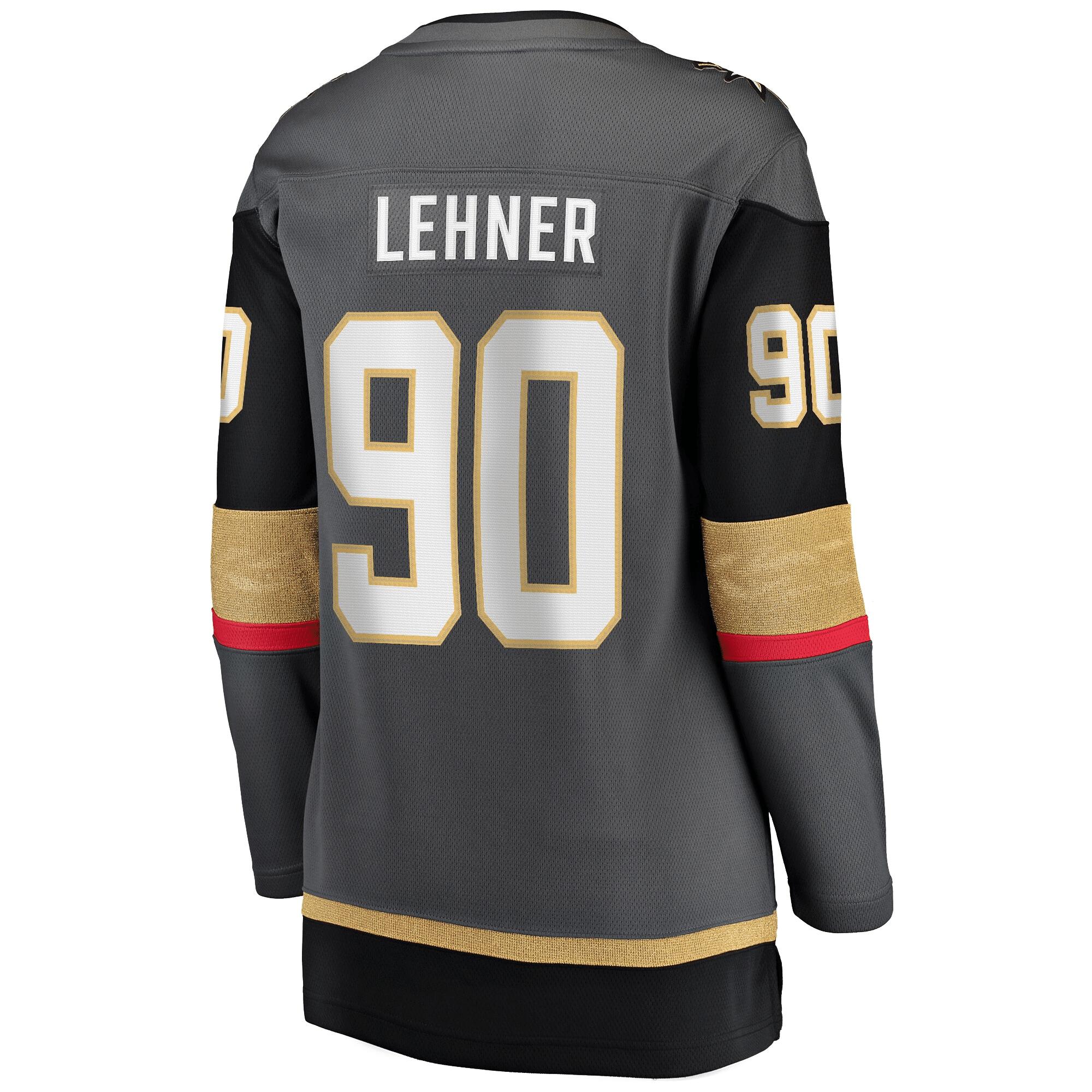 Women's Robin Lehner Gray Vegas Golden Knights Breakaway Home Player Jersey Jersey