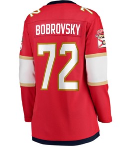 Women's Sergei Bobrovsky Red Florida Panthers Home Breakaway Jersey Jersey