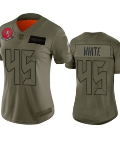 Womens Tampa Bay Buccaneers Devin White Camo 2019 Salute To Service Limited Jersey