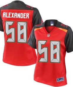 Womens Tampa Bay Buccaneers Kwon Alexander Nfl Pro Line Team Color Jersey