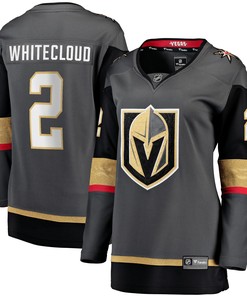 Women's Zach Whitecloud Black Vegas Golden Knights Home Breakaway Jersey Jersey