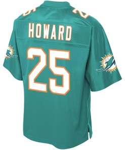 Xavien Howard Miami Dolphins Nfl Pro Line Team Player Jersey - Aqua