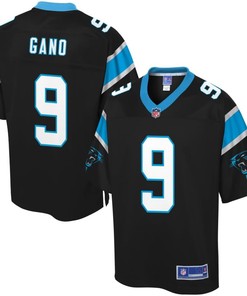 Youth Carolina Panthers Graham Gano Nfl Pro Line Team Color Black Jersey