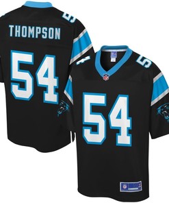 Youth Carolina Panthers Shaq Thompson Nfl Pro Line Team Color Black Jersey