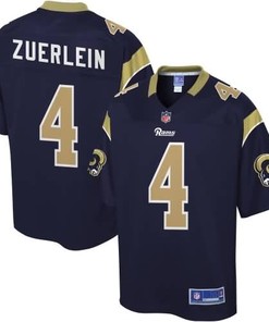 Youth Los Angeles Rams Greg Zuerlein Nfl Pro Line Team Color Jersey