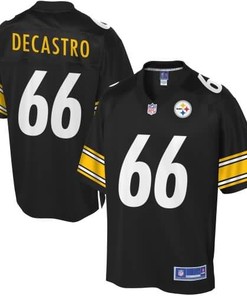 Youth Pittsburgh Steelers David Decastro Nfl Pro Line Team Color Jersey