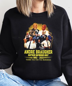 Andre Braugher Captain Raymond Holt 1962-2023 Thank You for The Memories T-shirt