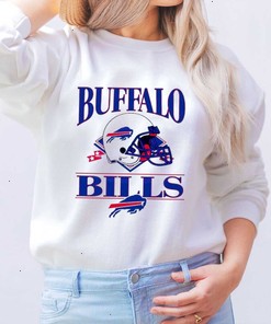 Buffalo Bills NFL Est 1960 Helmet Logo T-shirt - Fan Gift