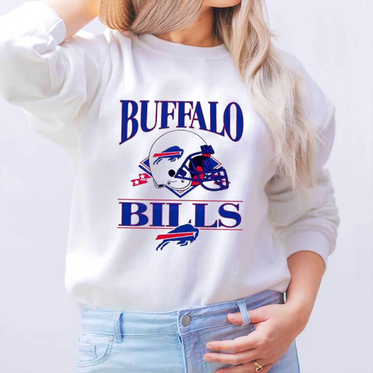 Buffalo Bills NFL Est 1960 Helmet Logo T-shirt - Fan Gift