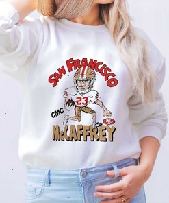 Christian McCaffrey San Francisco 49ers Caricature Hoodie - Perfect Fan Gift