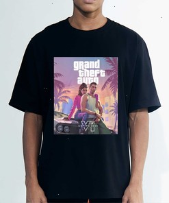 Grand Theft Auto VI 2025 Release T-Shirt - Official Gaming Fan Gift