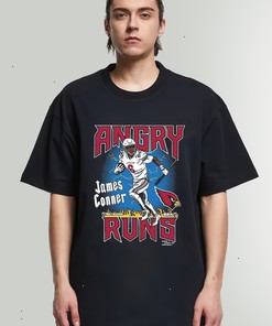 Kyle Brandt James Conner Cardinals Angry Runs Vintage Style T-shirt - Perfect for Fan Gift