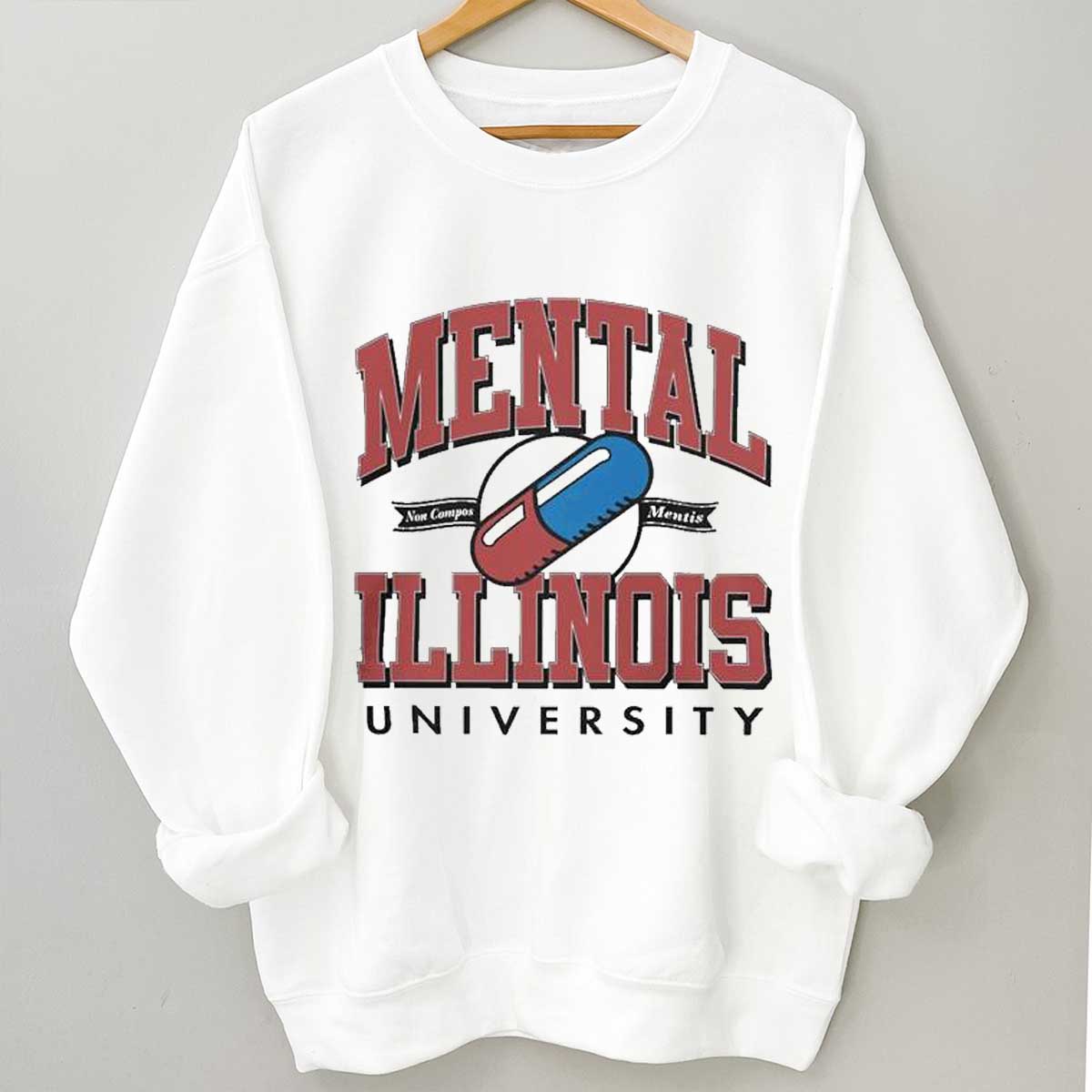 Mental Illinois University Non Compos Mentis Shirt - Perfect for Fan