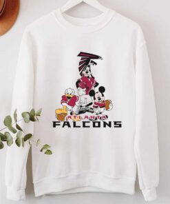 Mickey Mouse And Friend Disney Atlanta Falcons American Football Shirt - Fan Gift