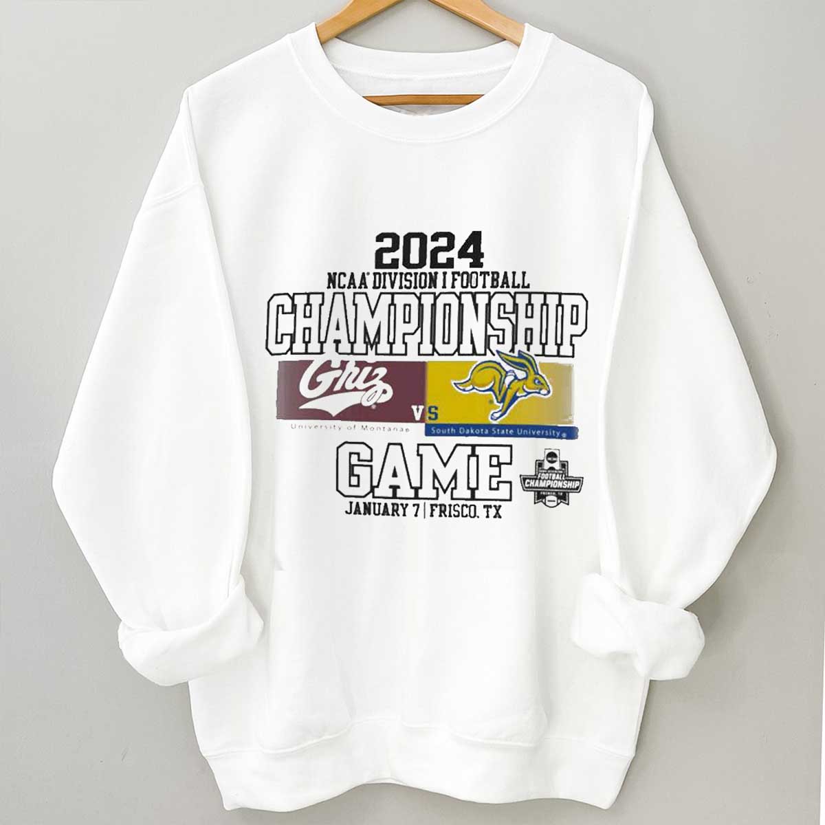 Montana Grizzlies vs South Dakota State Jackrabbits 2024 FCS Football Championship Game Shirt - Fan Gift