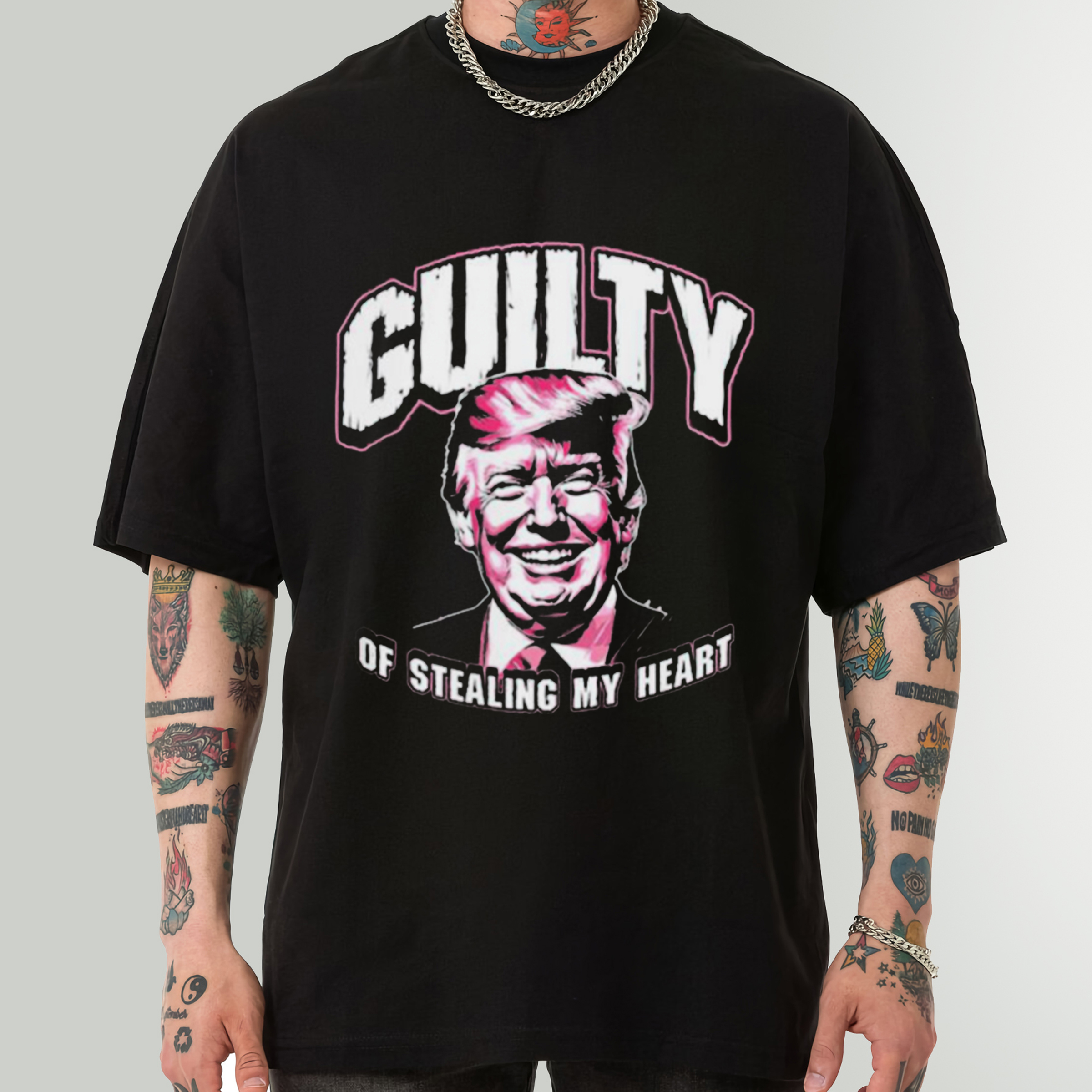 Official Guilty of Stealing My Heart Trump President Shirt, Sweatshirt