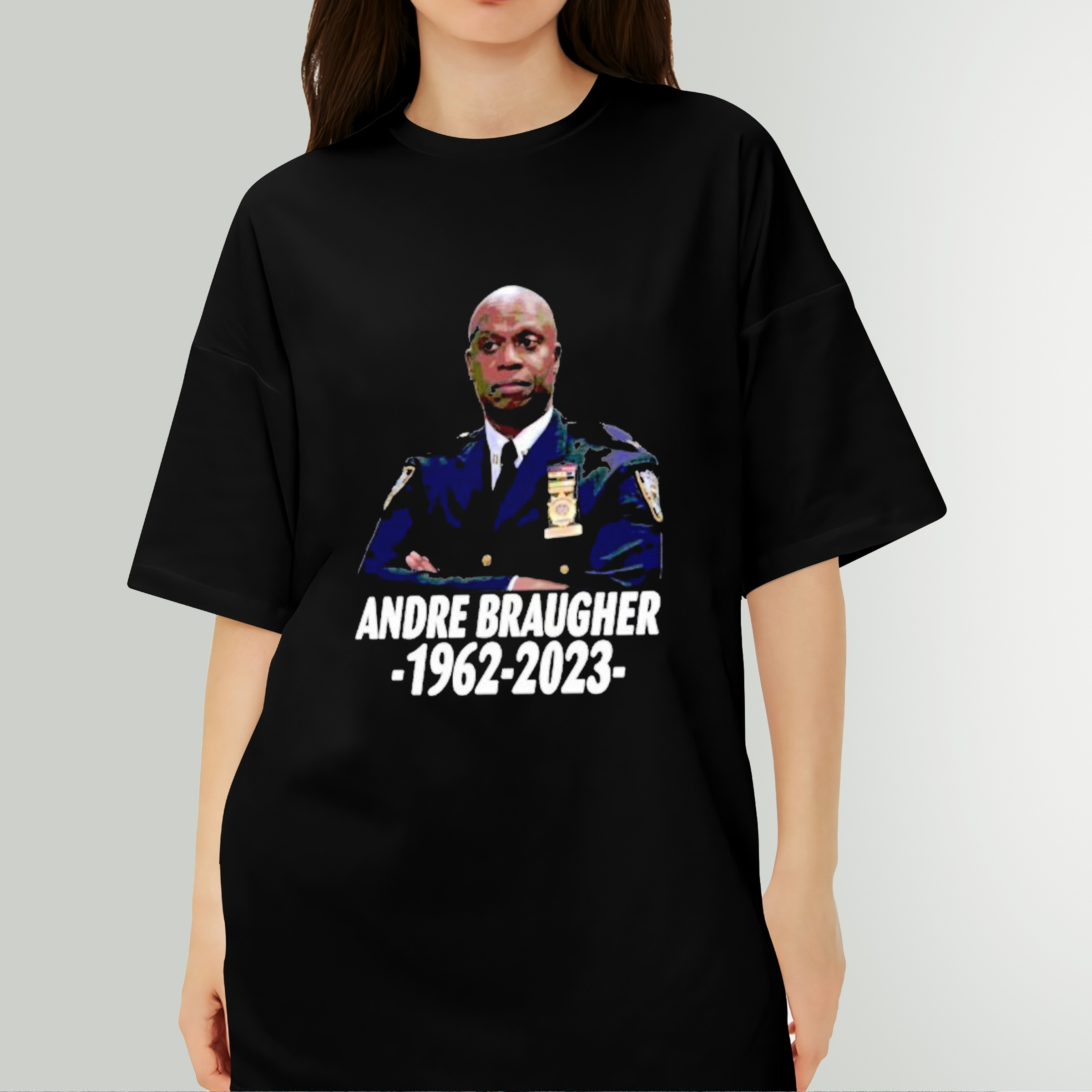 Rip Andre Braugher V2 - Smiling Captain Raymond Holt Hoodie