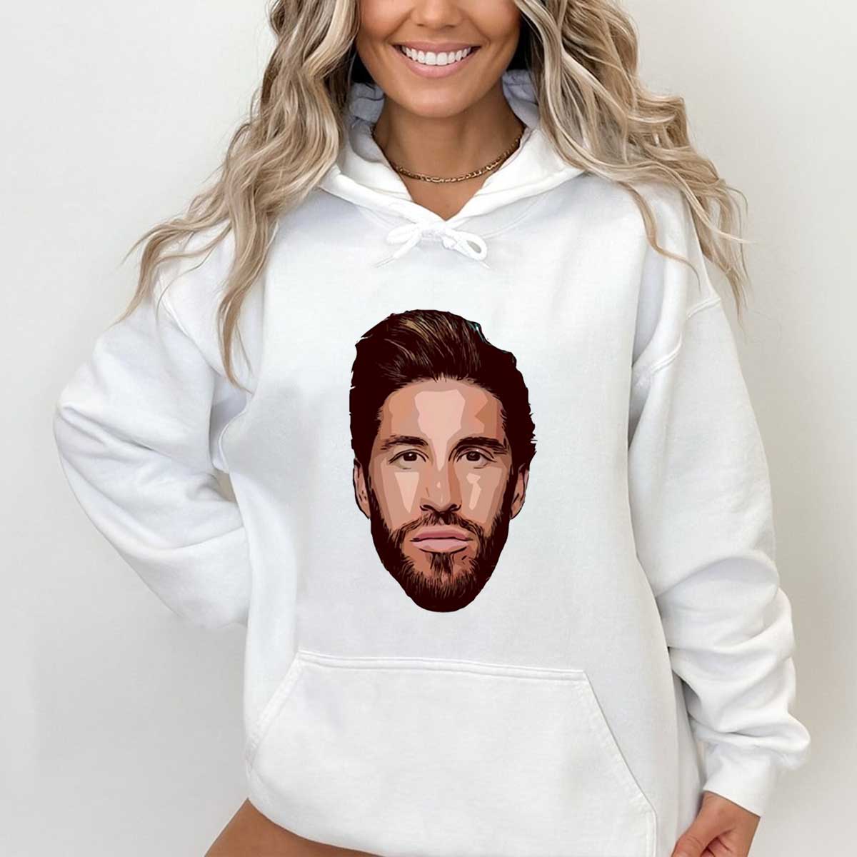 Sergio Ramos Vector Art T-shirt Sweatshirt Hoodie