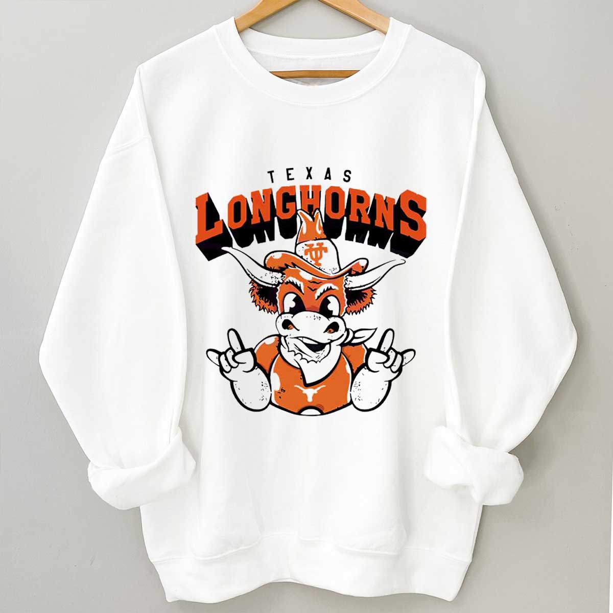 Texas Longhorns NCAA Mascot T-shirt - Perfect for Fan