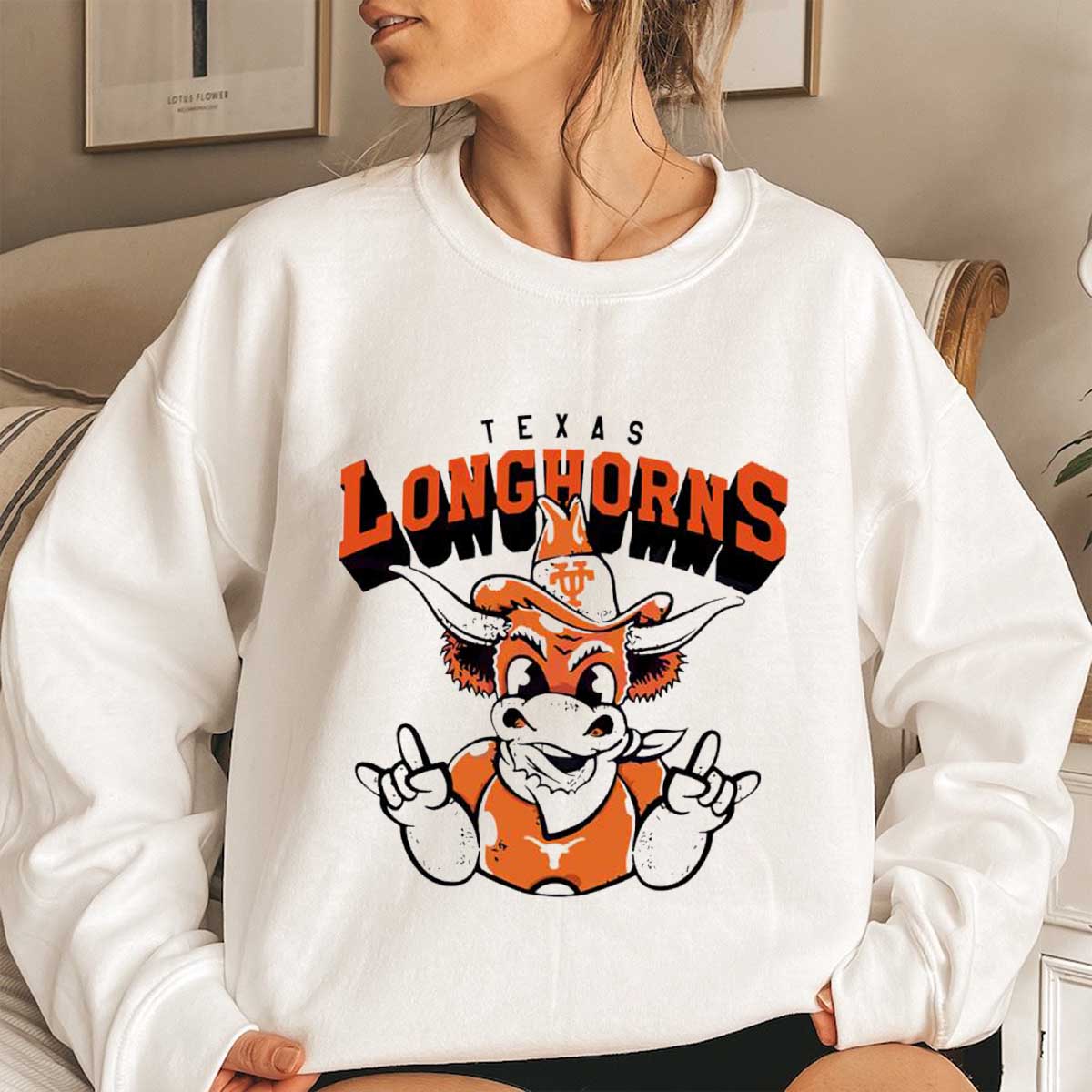 Texas Longhorns NCAA Mascot T-shirt - Perfect for Fan