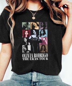 Vintage Olivia Rodrigo The Eras Tour T-Shirt - Perfect Fan Gift