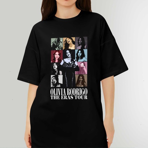 Vintage Olivia Rodrigo The Eras Tour T-Shirt - Perfect Fan Gift