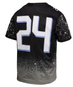 #24 UCF Knights Nike Youth 2024 Space Game Alternate Game Jersey - Black