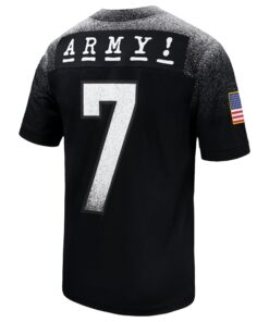 Army Black Knights Nike 2024 Rivalry Collection Alternate Untouchable Football Jersey - Black