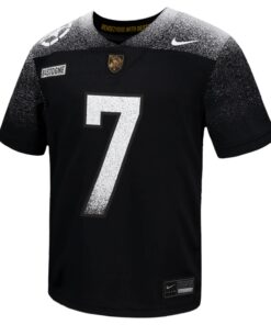 Army Black Knights Nike Youth 2024 Rivalry Collection Alternate Replica Football Jersey - Black