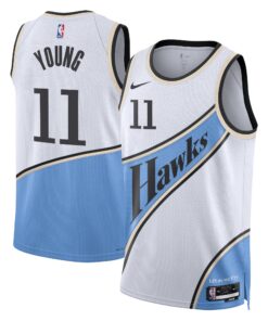 Atlanta Hawks Nike City Edition Swingman Jersey 2024 - Black - Trae Young - Unisex