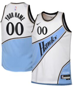 Atlanta Hawks Nike City Edition Swingman Jersey 2024 - Custom - Youth