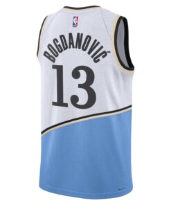 Atlanta Hawks Nike City Edition Swingman Jersey 2024 - White - Bogdan Bogdanovic - Unisex