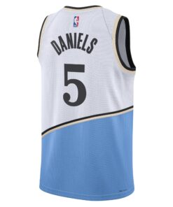 Atlanta Hawks Nike City Edition Swingman Jersey 2024 - White - Dyson Daniels - Unisex
