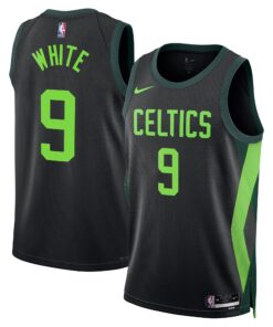 Boston Celtics Nike City Edition Swingman Jersey 2024 - Black - Derrick White - Unisex