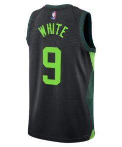 Boston Celtics Nike City Edition Swingman Jersey 2024 - Black - Derrick White - Unisex