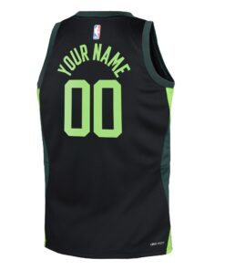 Boston Celtics Nike City Edition Swingman Jersey 2024 - Custom - Youth