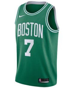 Boston Celtics Nike Icon Edition NBA Finals Patch 2024 Swingman Jersey - Kelly Green - Jaylen Brown - Youth