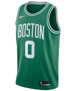 Boston Celtics Nike Icon Edition NBA Finals Patch 2024 Swingman Jersey - Kelly Green - Jayson Tatum - Youth