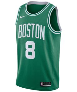Boston Celtics Nike Icon Edition NBA Finals Patch 2024 Swingman Jersey - Kelly Green - Kristaps Porzingis - Youth